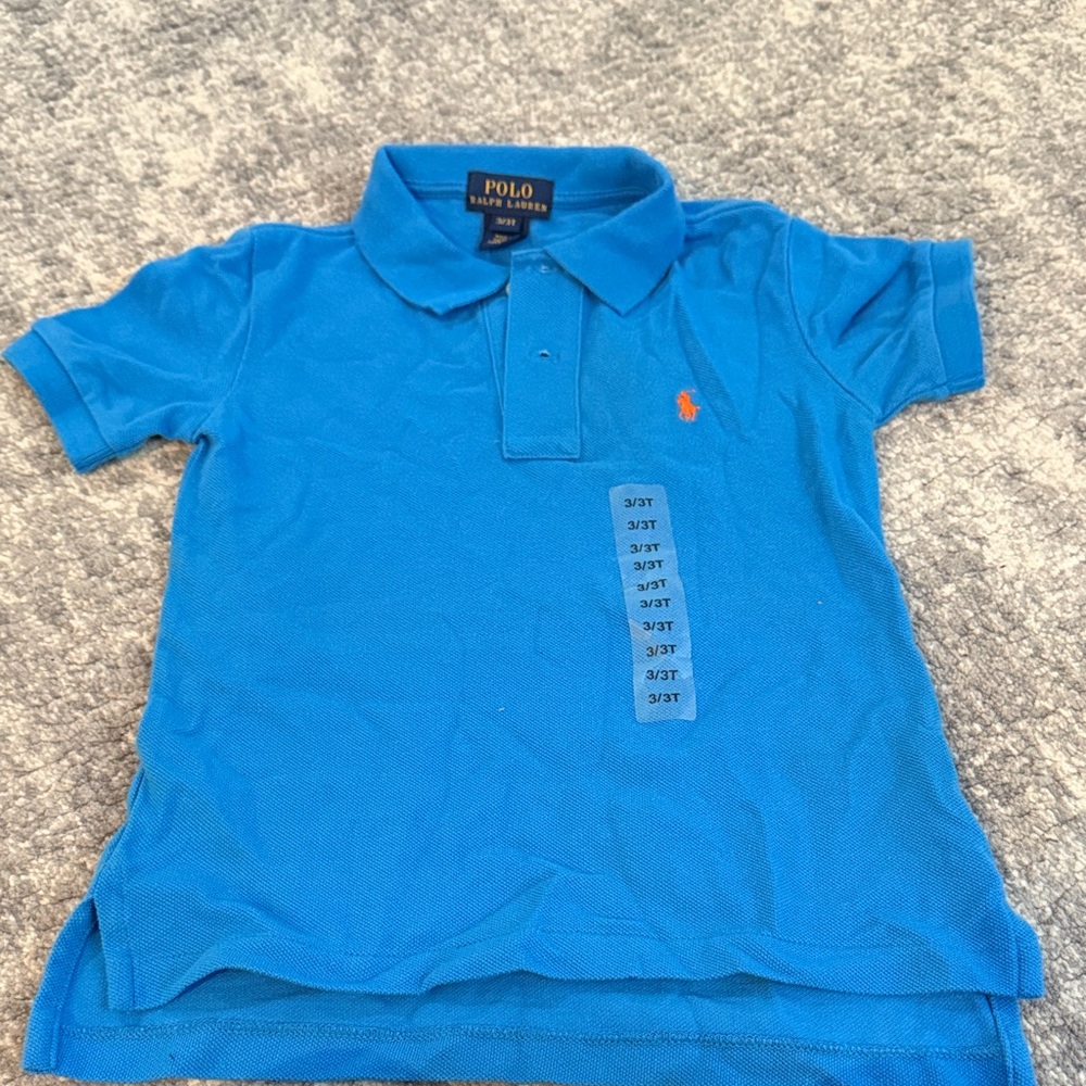 Polo by Ralph Lauren Vibrant Blue Kids Polo Shirt